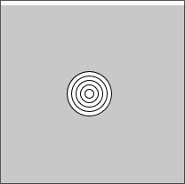Multiple overlapping circles with radii from a list