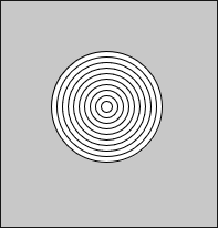 Even more overlapping circles with radii from a list